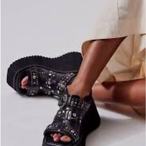 Free People studded sandal